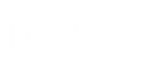 the logo for the tv show the ugly vs the ideal on a black background